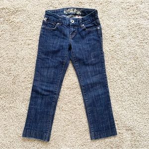 Low Rise Cropped Jeans